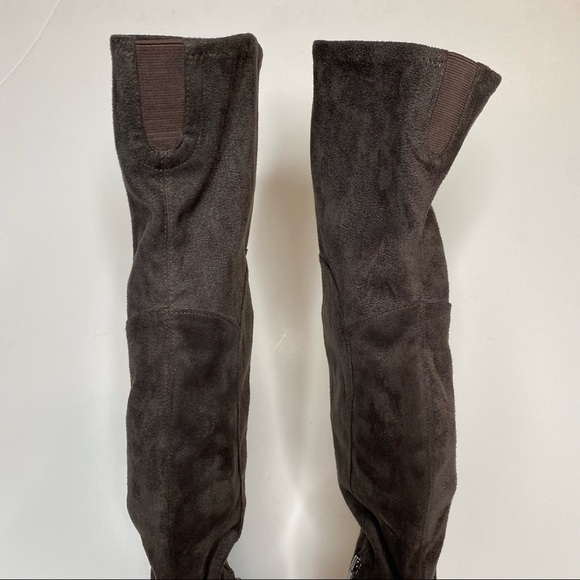 Marc Fisher Jayne Gray Over The Knee Boot 6M - Picture 5 of 14